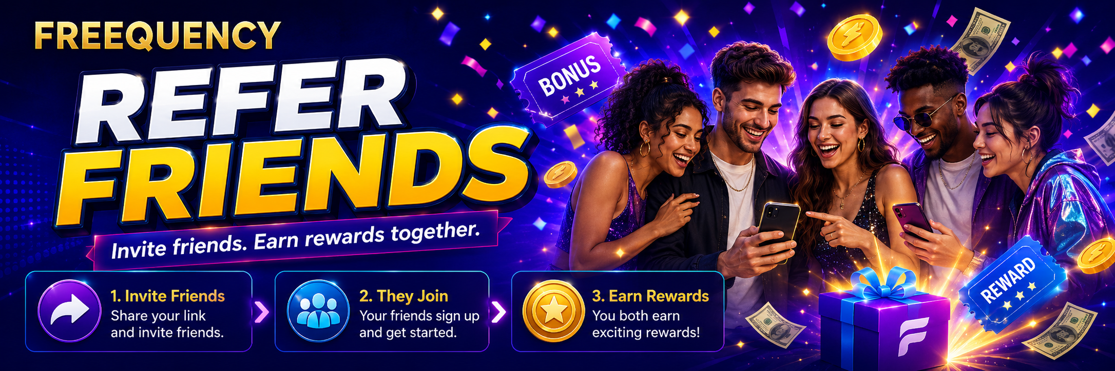 Refer friends